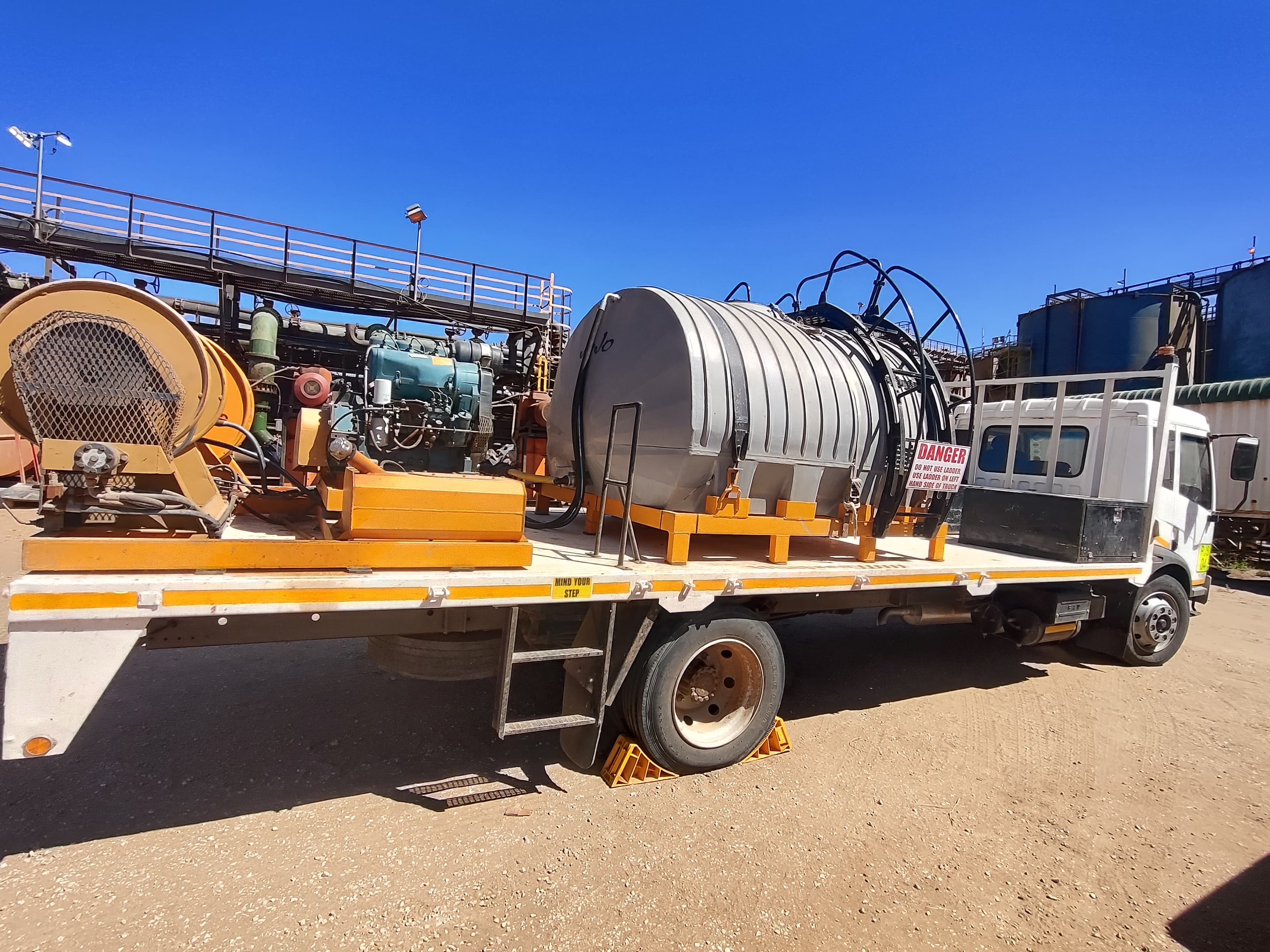H2O Power Jetting Services industrial truck